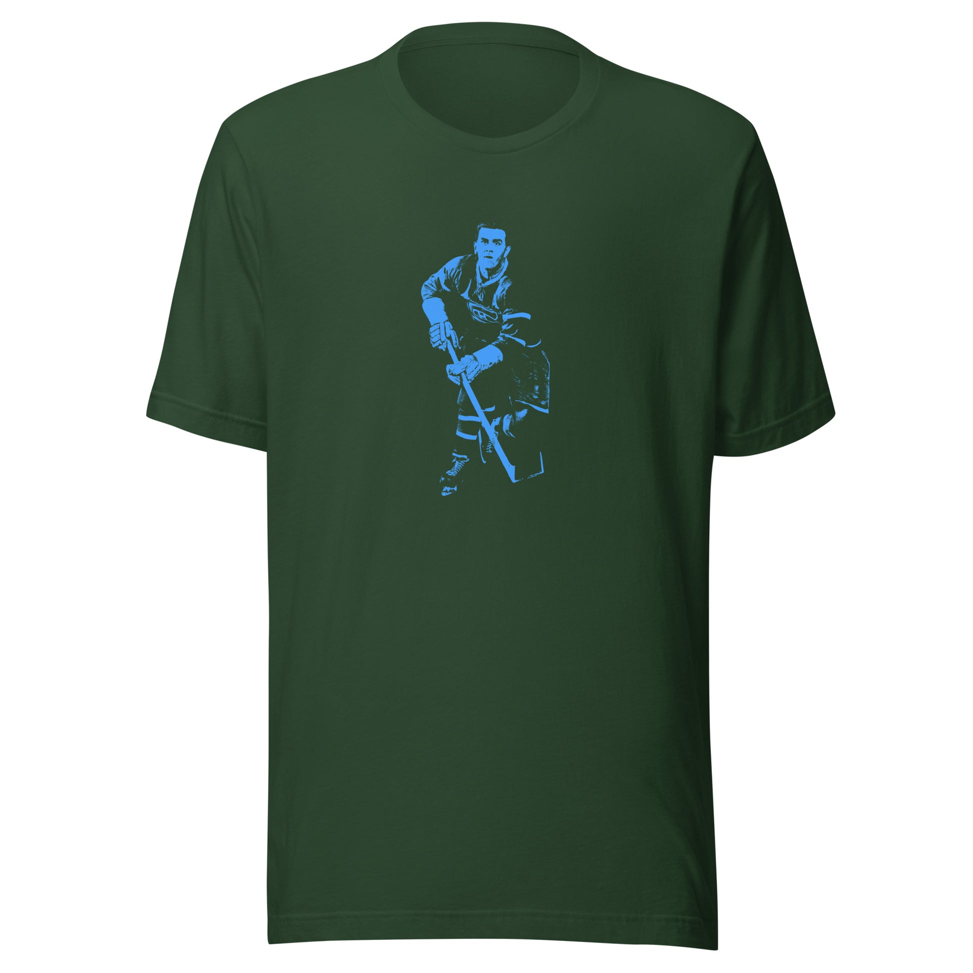 T-shirt québécois "le Rocket" unisexe adulte - vert