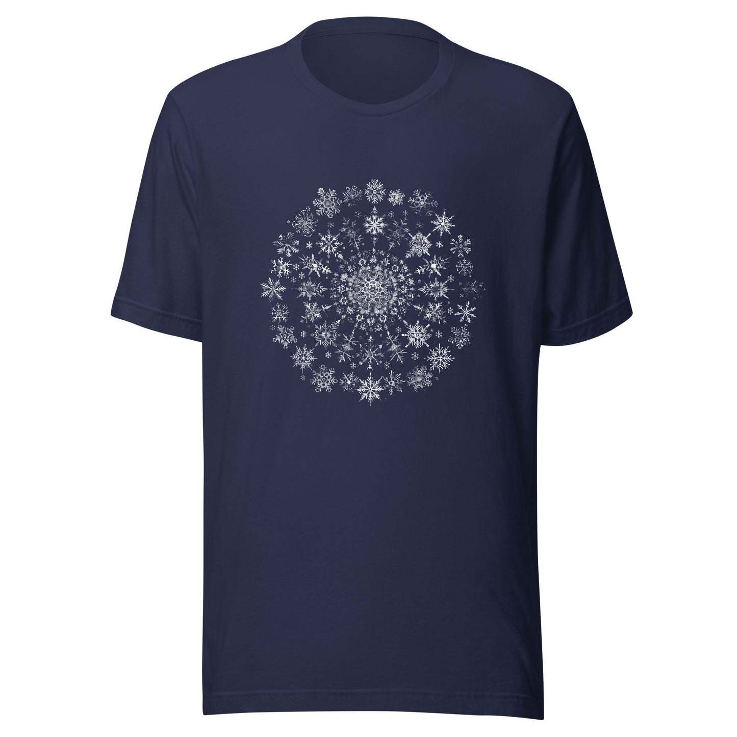 Quebec t-shirt "Mandala of snowflakes" unisex adult