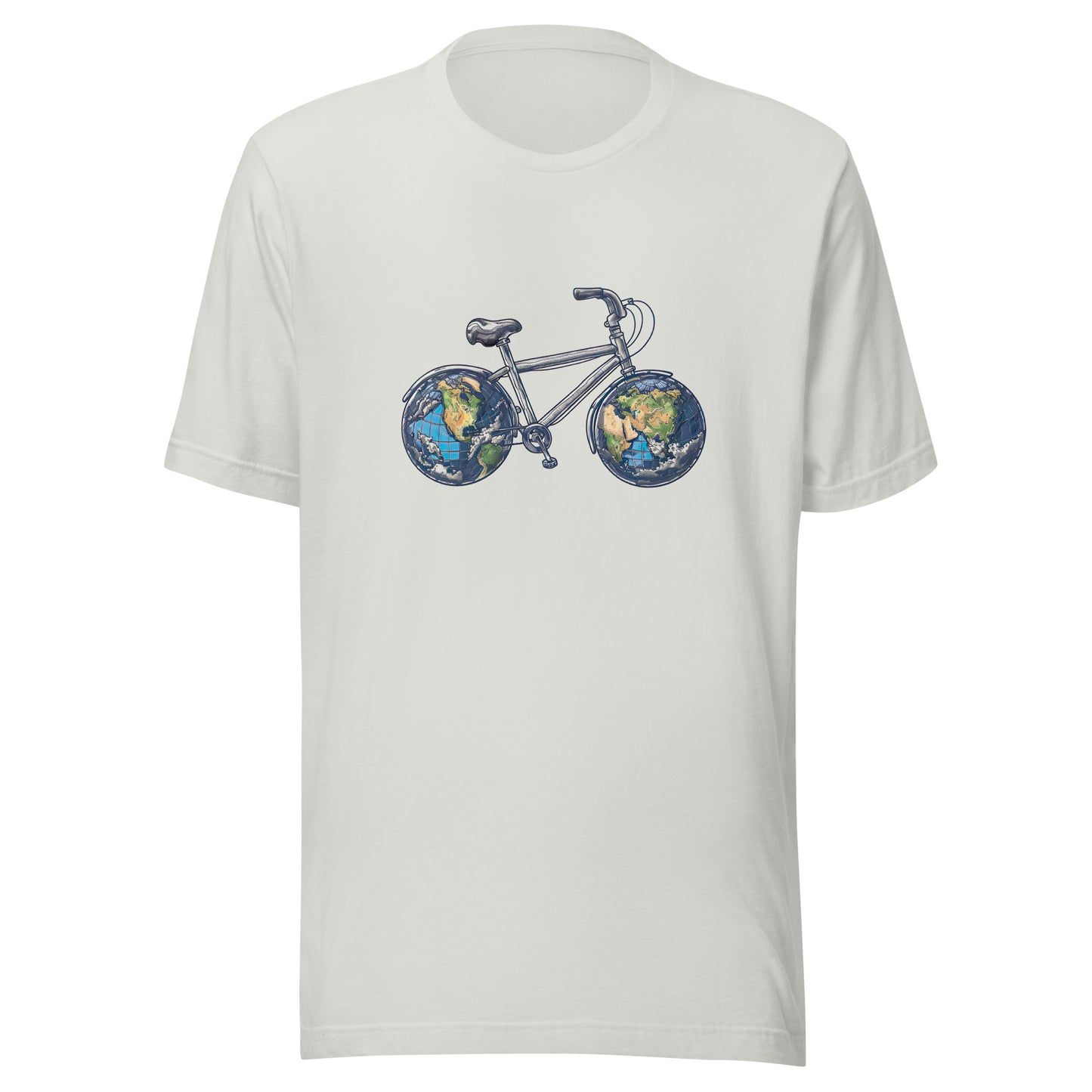Quebecois t-shirt "Bicyclette" unisex adult