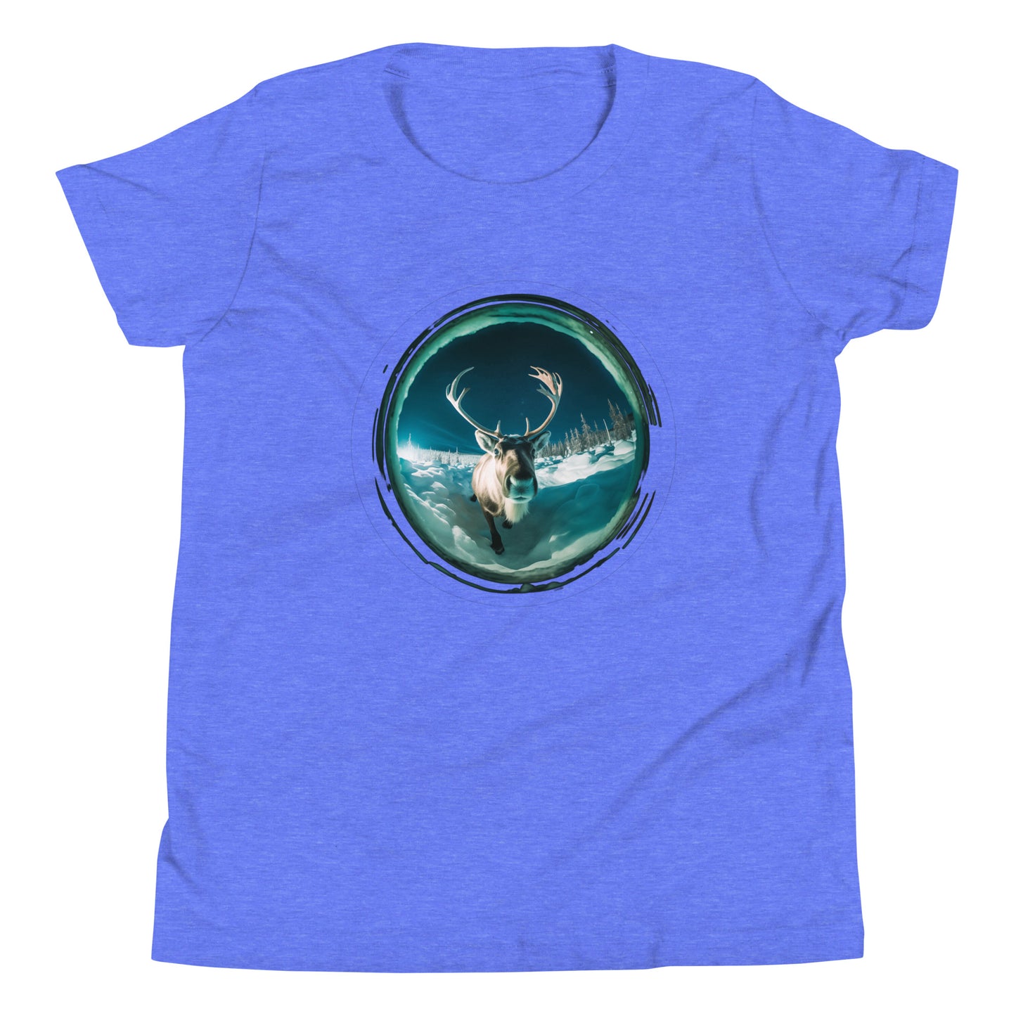 T-shirt "caribou curieux" pour jeune