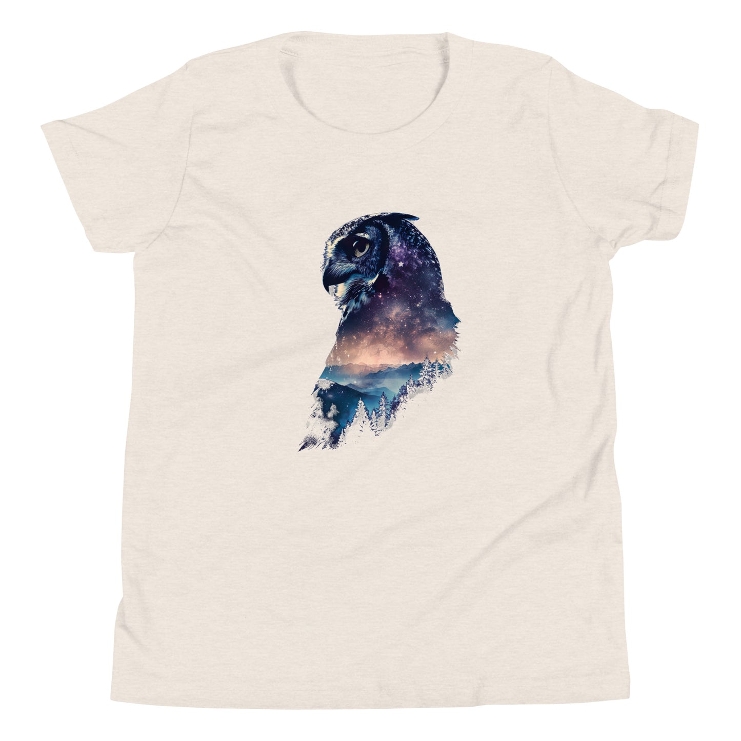 T-shirt "hibou nocturne" pour jeune