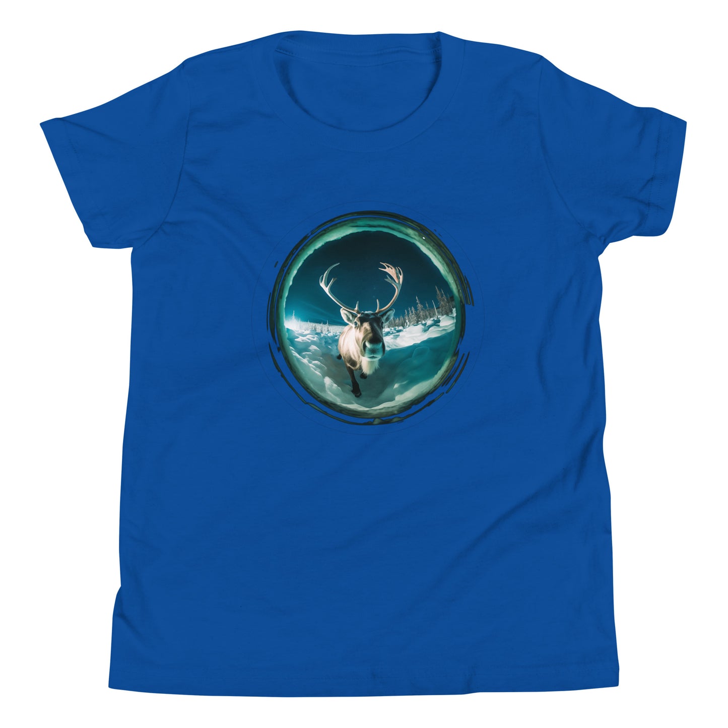 T-shirt "caribou curieux" pour jeune