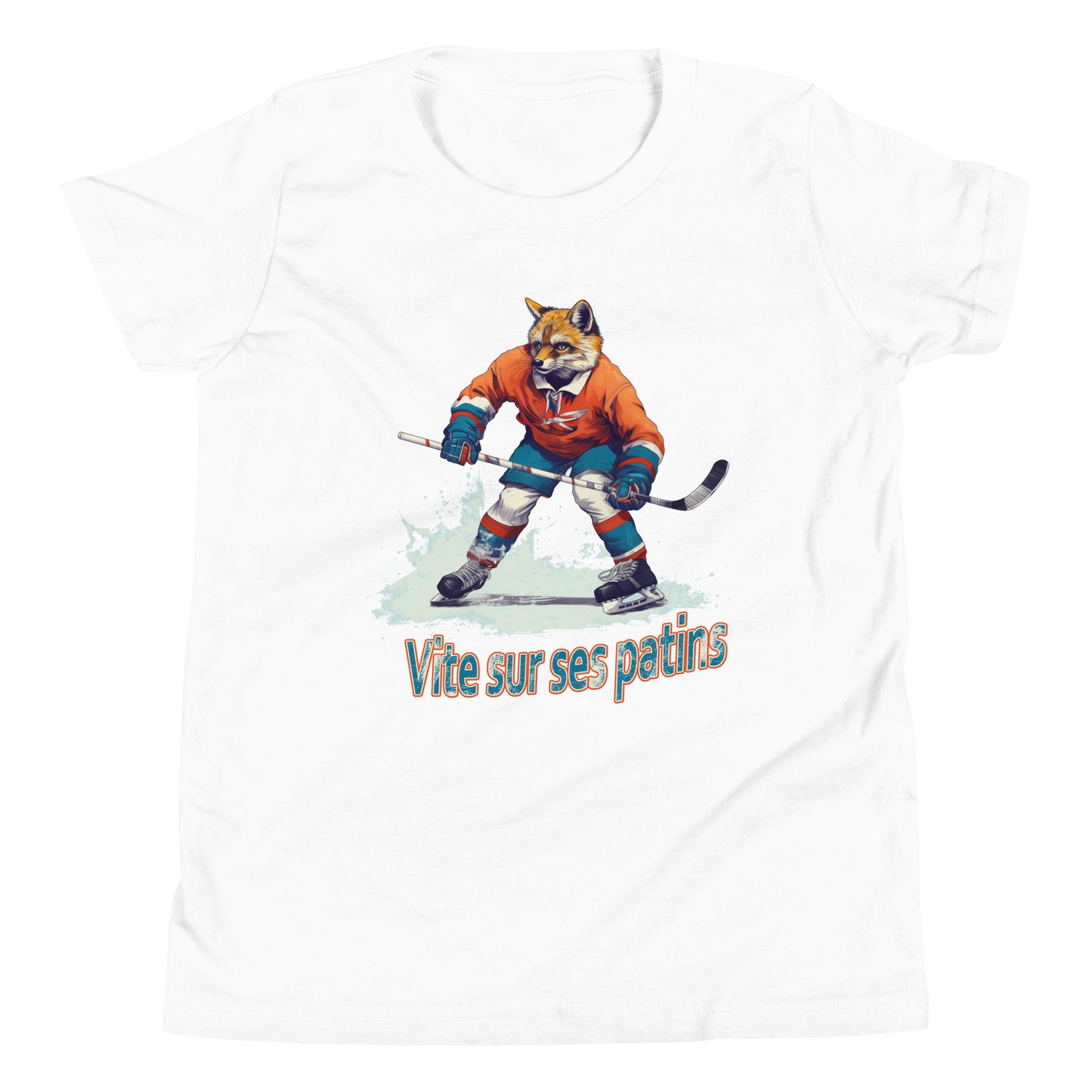 T-shirt "vite sur ses patins" pour jeune