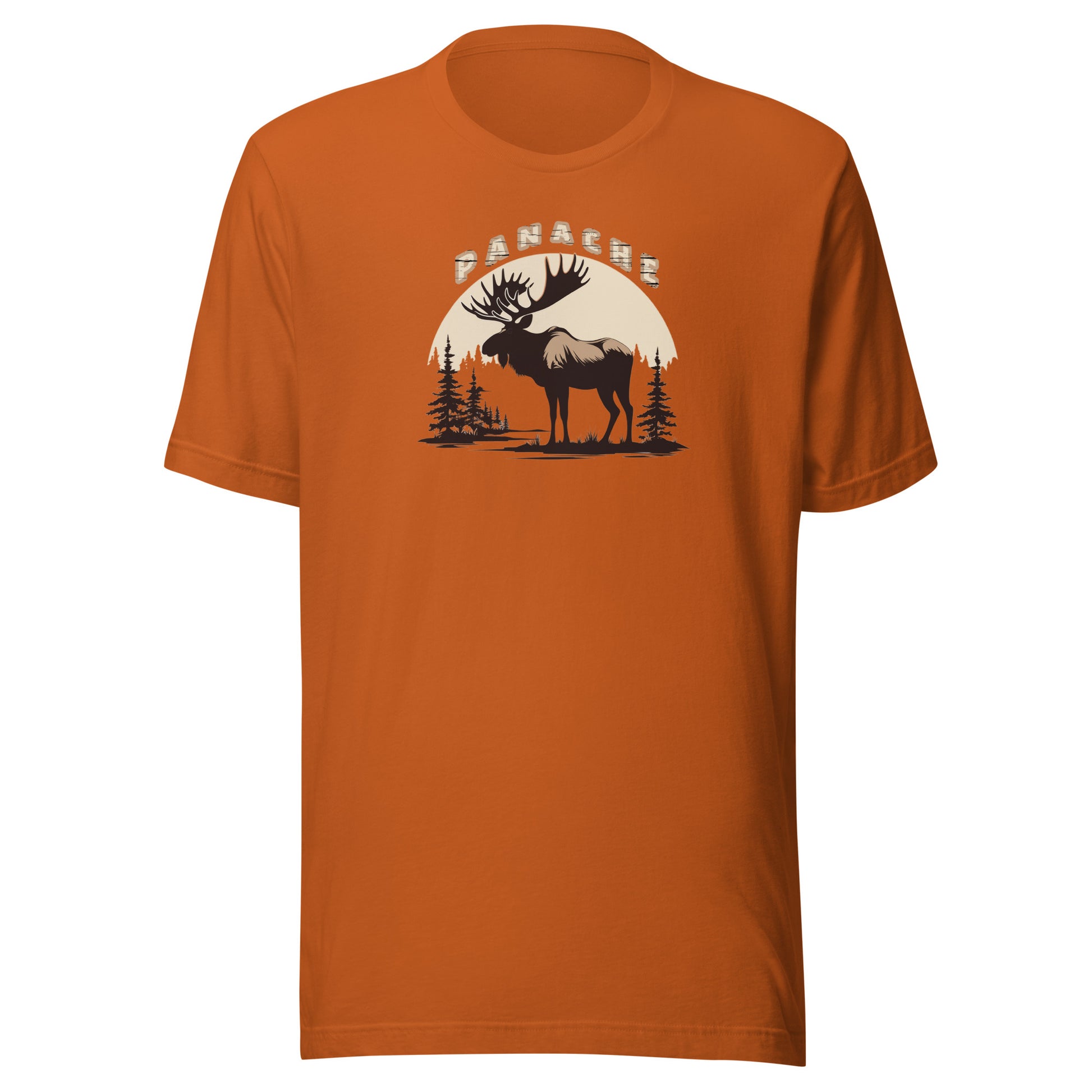 T-shirt québécois "Panache" unisexe adulte - orange