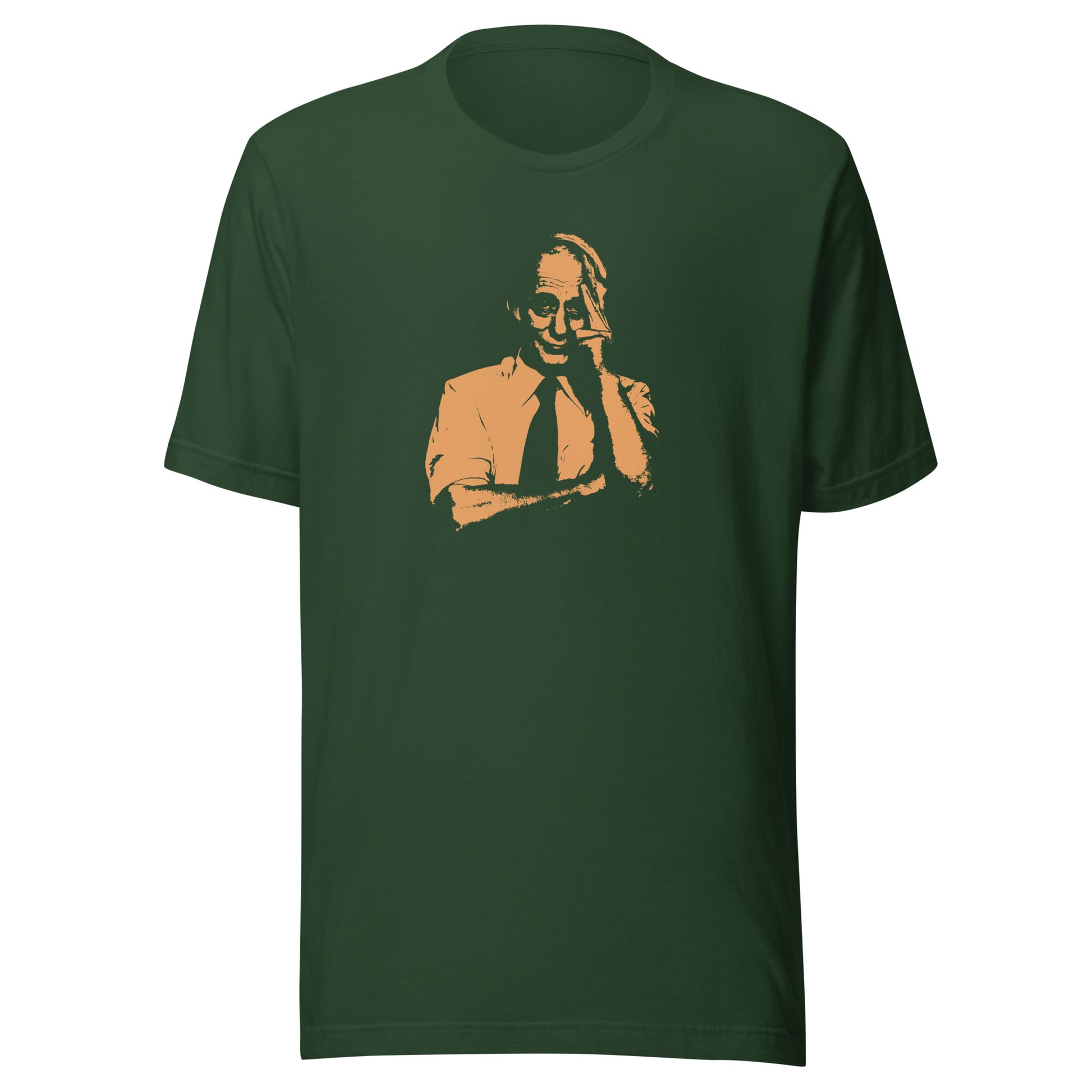 T-shirt québécois "René Lévesque" unisexe adulte - vert