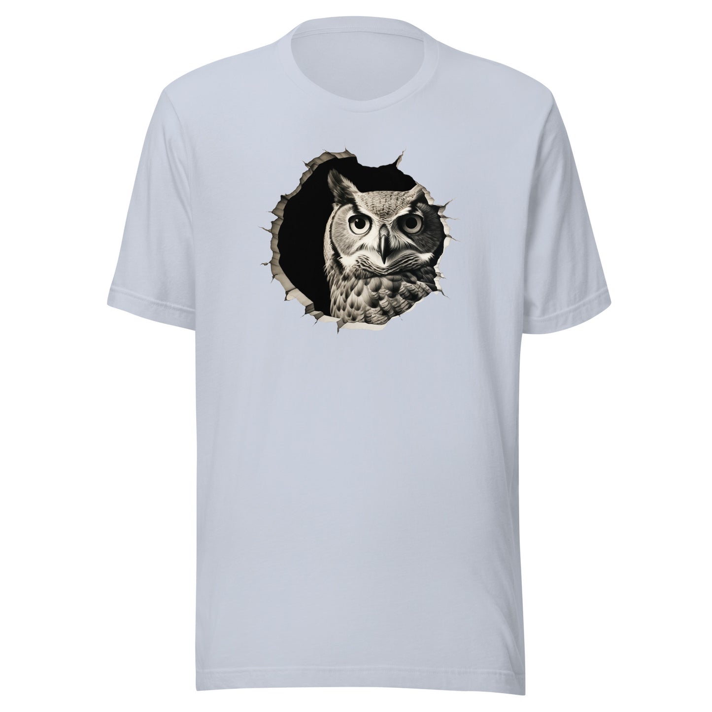 T-shirt québécois "Hibou" unisexe adulte