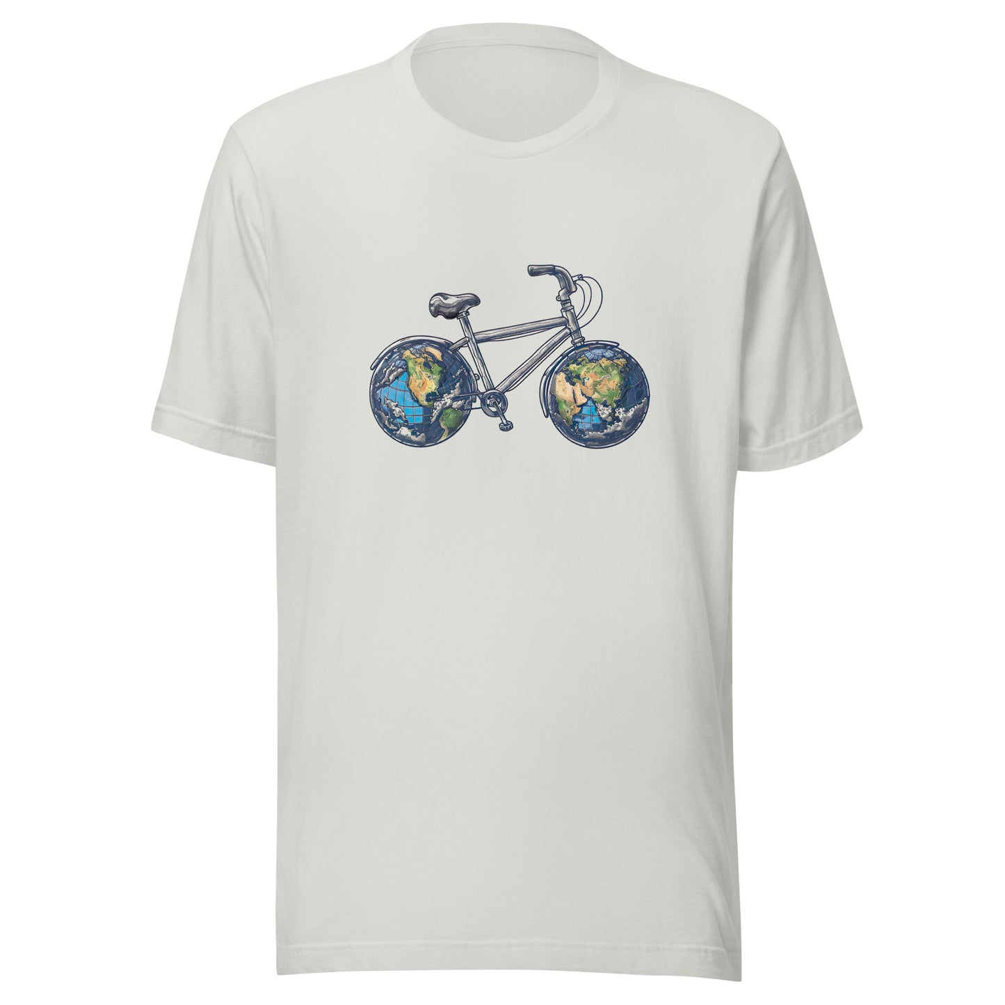 T-shirt québécois "Bicyclette" unisexe adulte