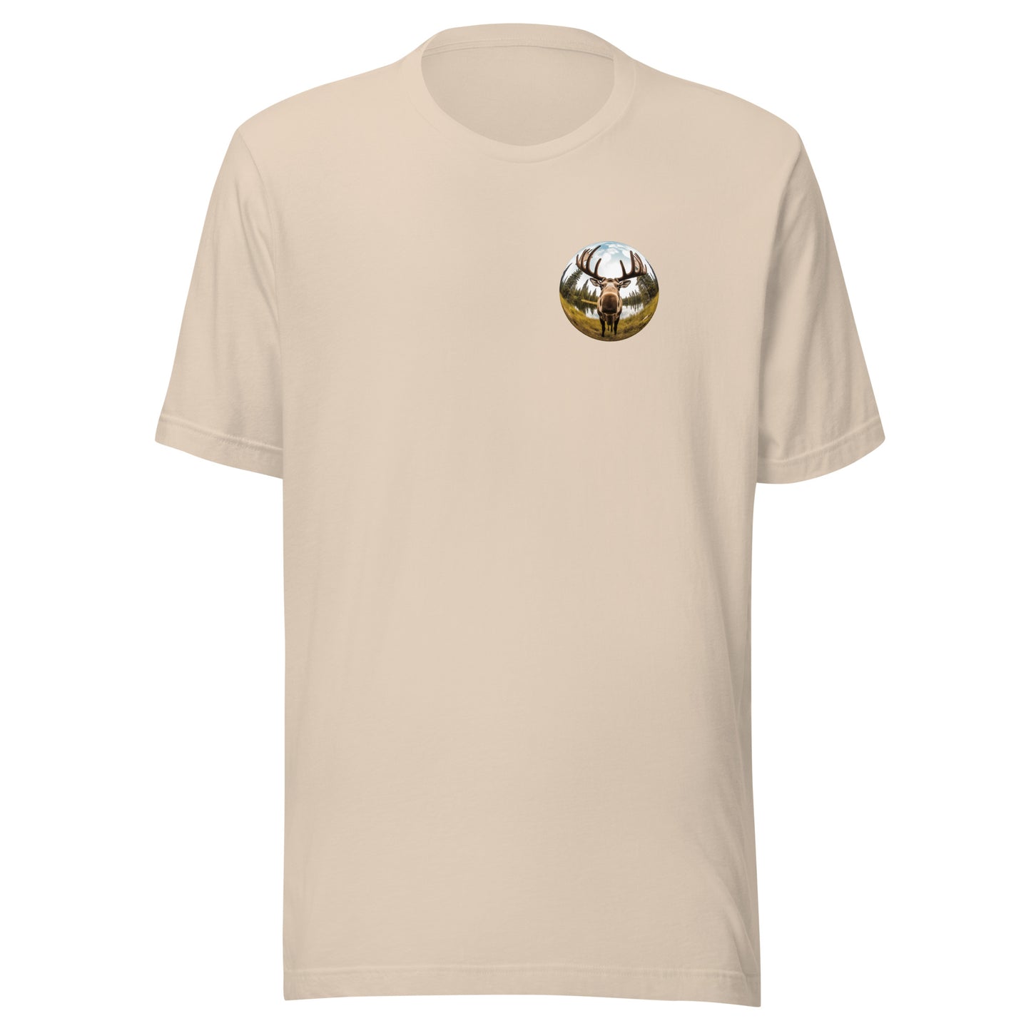 T-shirt québécois "Oeil de poisson" unisexe adulte - beige