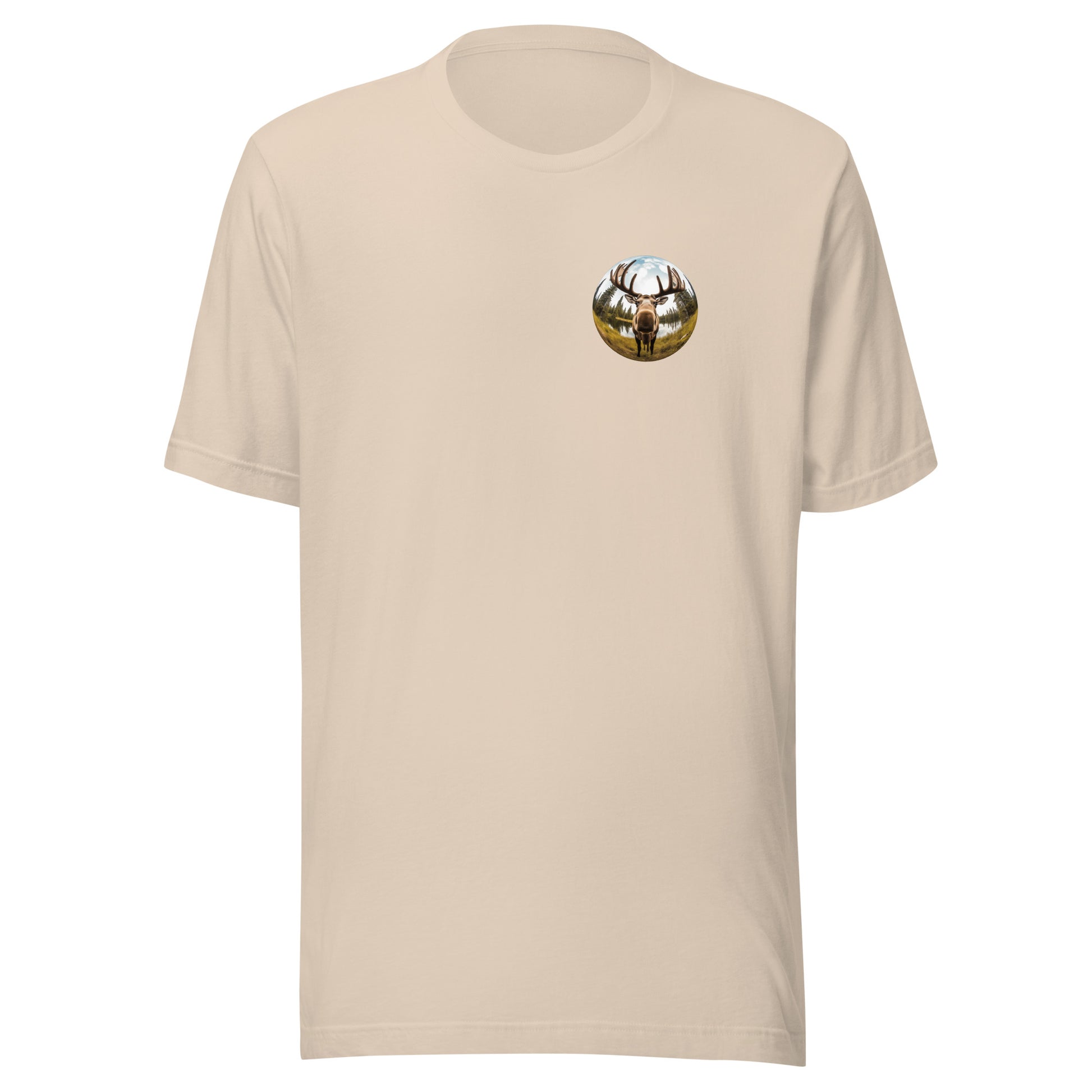 T-shirt québécois "Oeil de poisson" unisexe adulte - beige