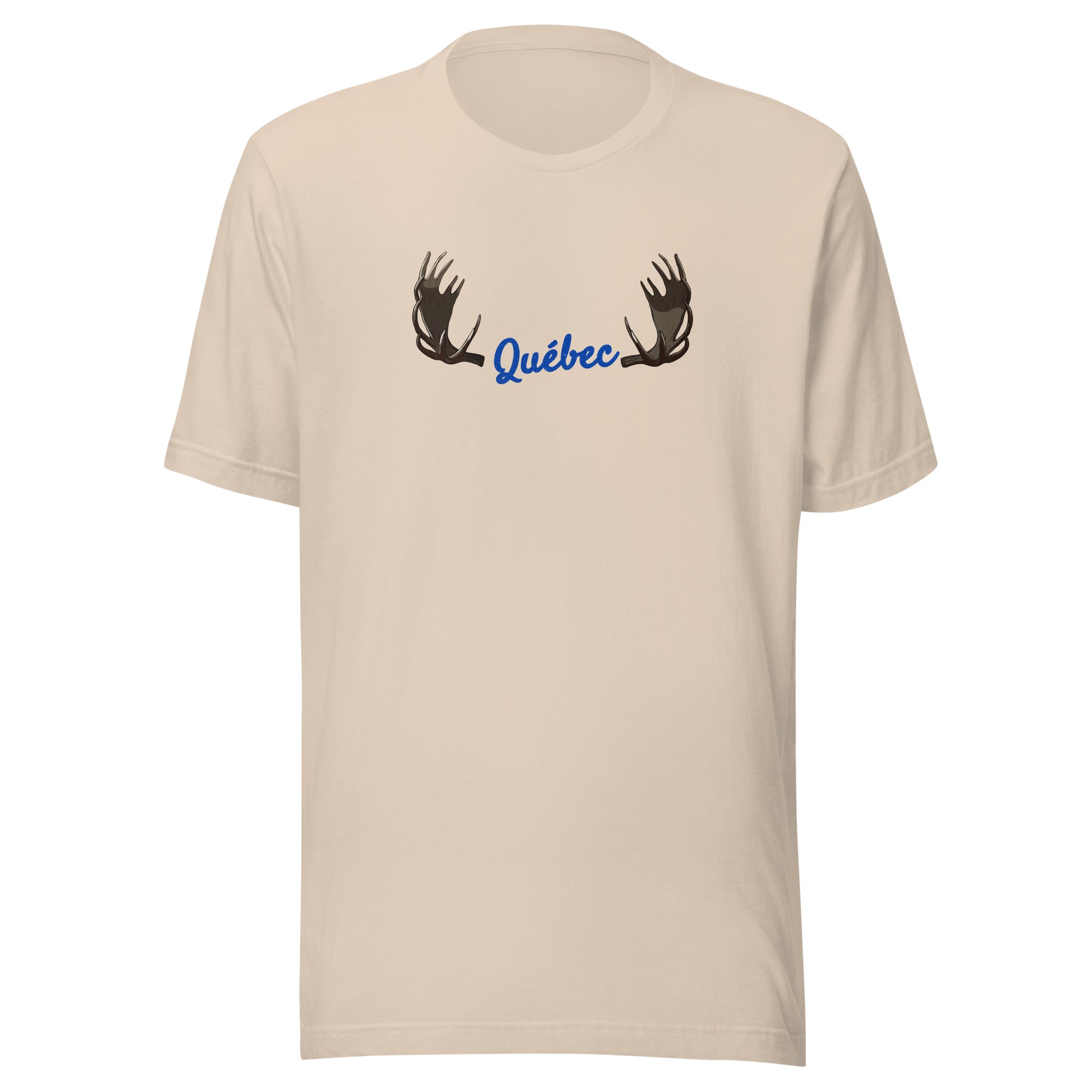 T-shirt québécois "Québec avec panache" unisexe adulte - creme