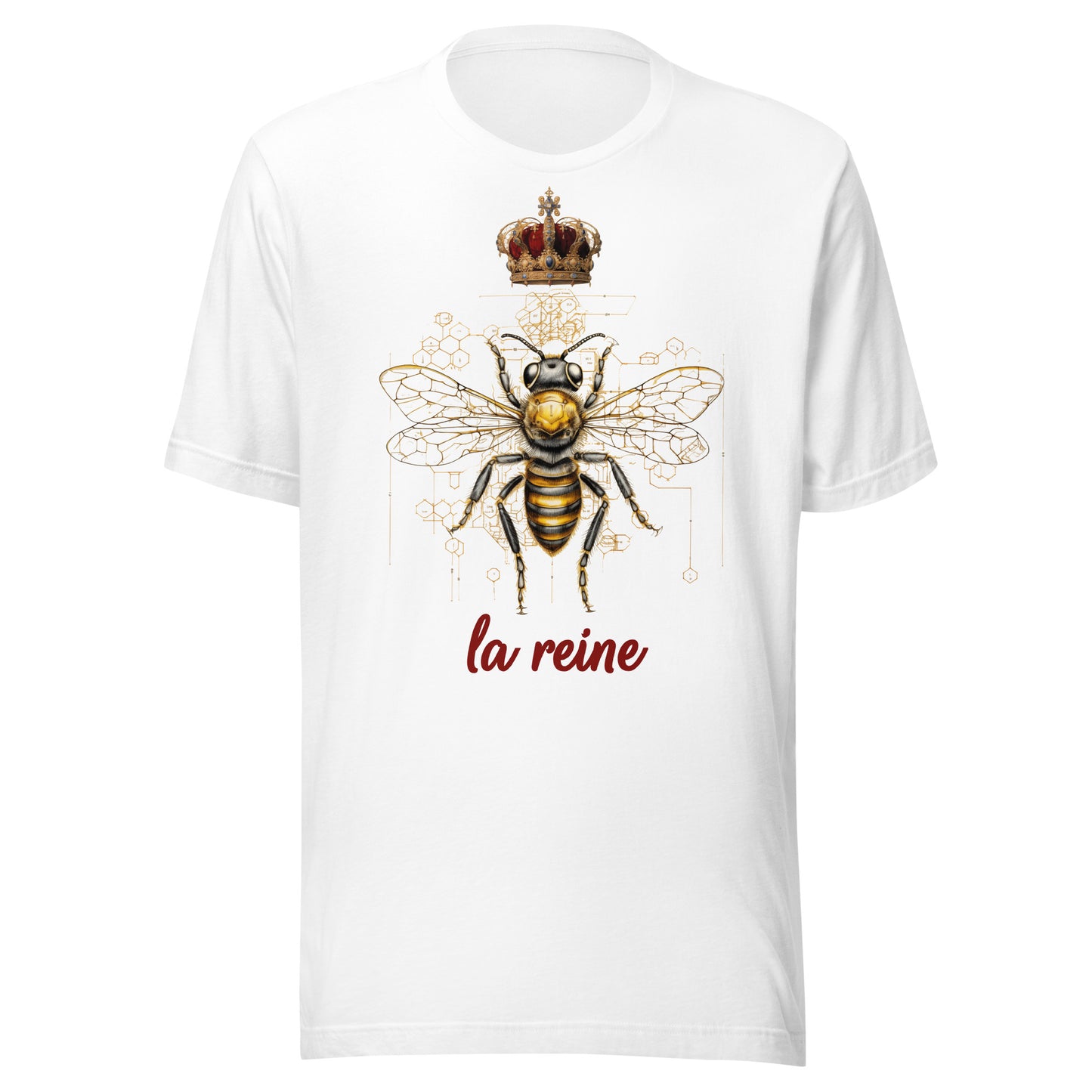 T-shirt québécois "La Reine" unisexe adulte