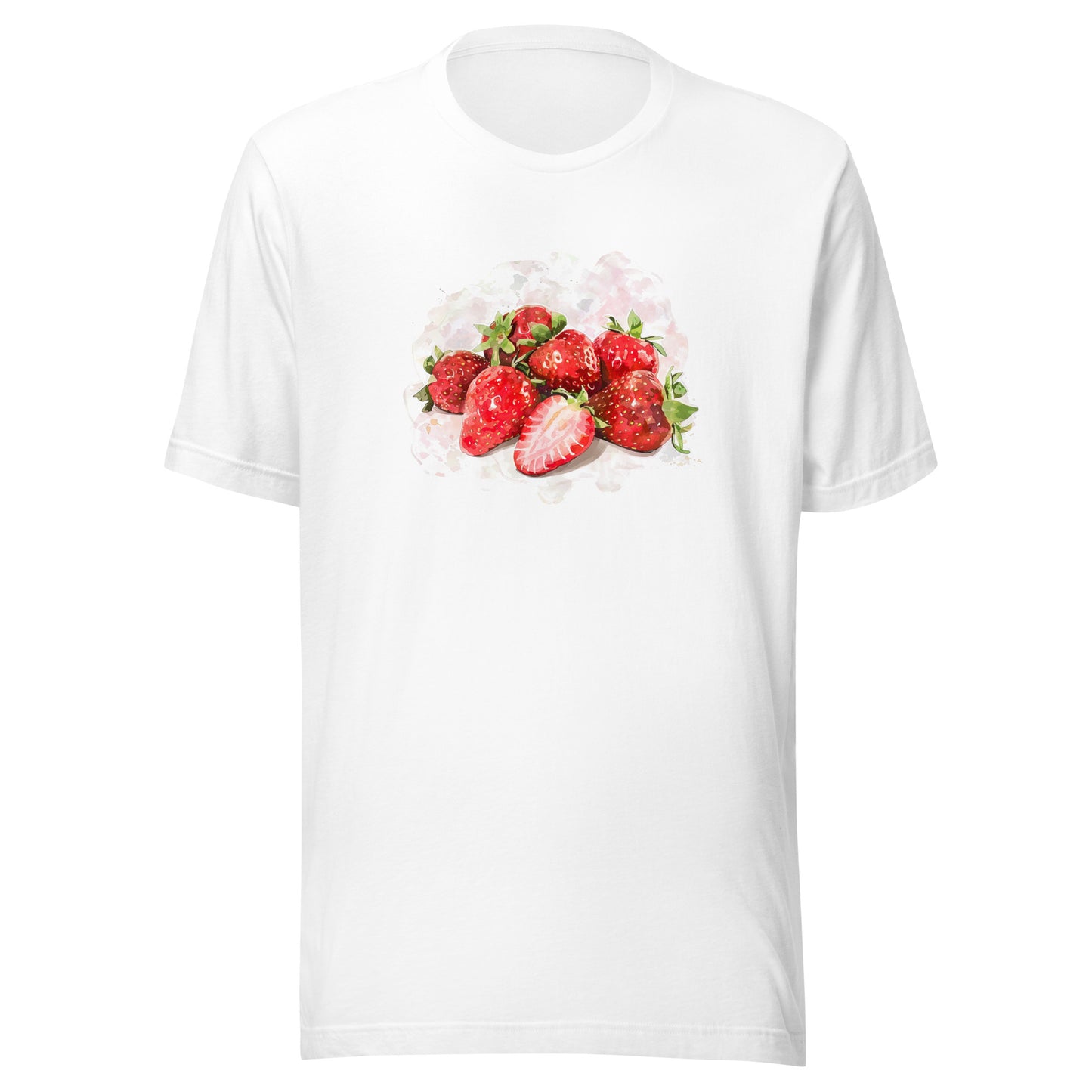 T-shirt québécois "Fraises" unisexe adulte