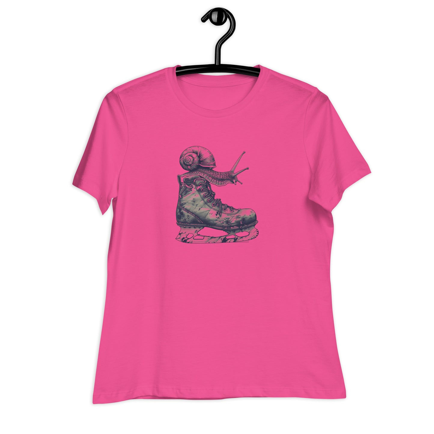 T-shirt pour Femme "vite sur ses patins"