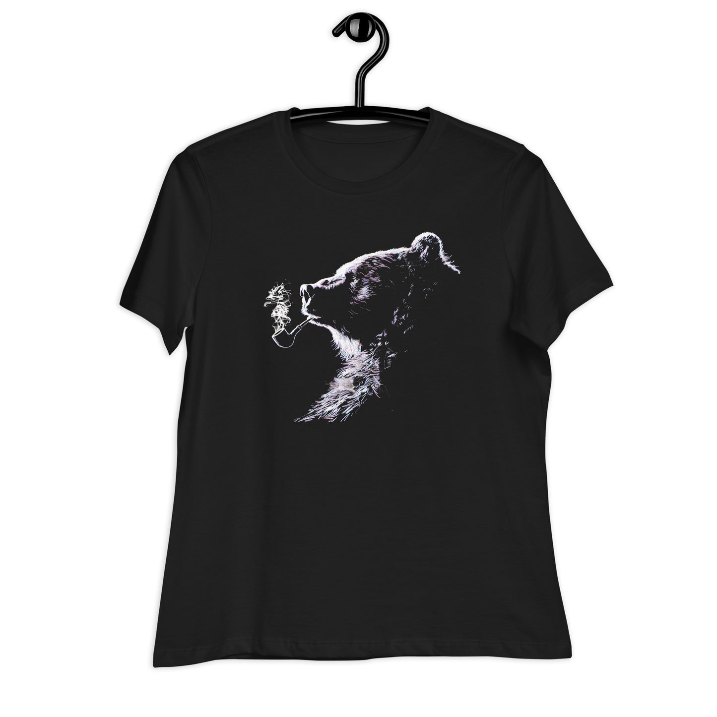 T-shirt pour Femme "ours fumeur"