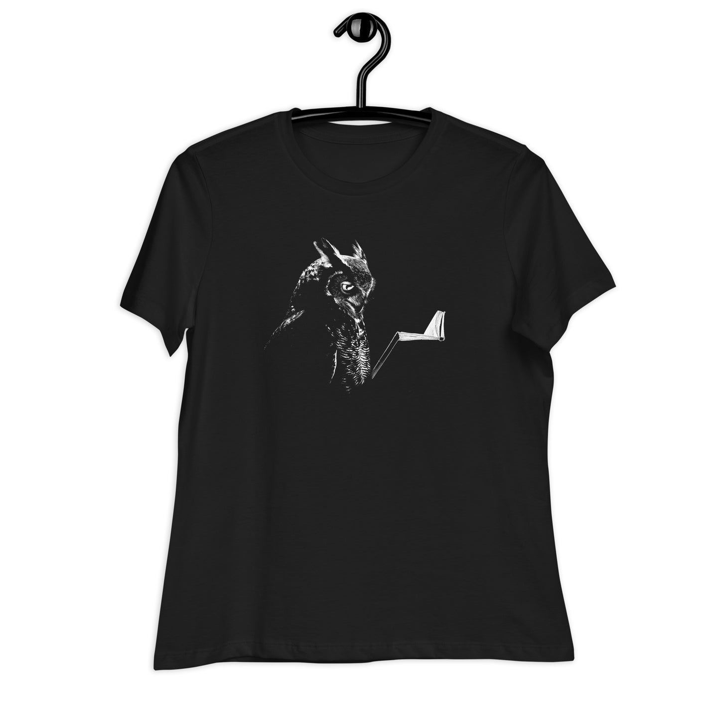 T-shirt pour Femme "hibou intello"