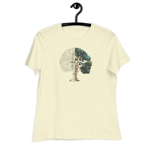 T-shirt pour Femme "arbre électronique"