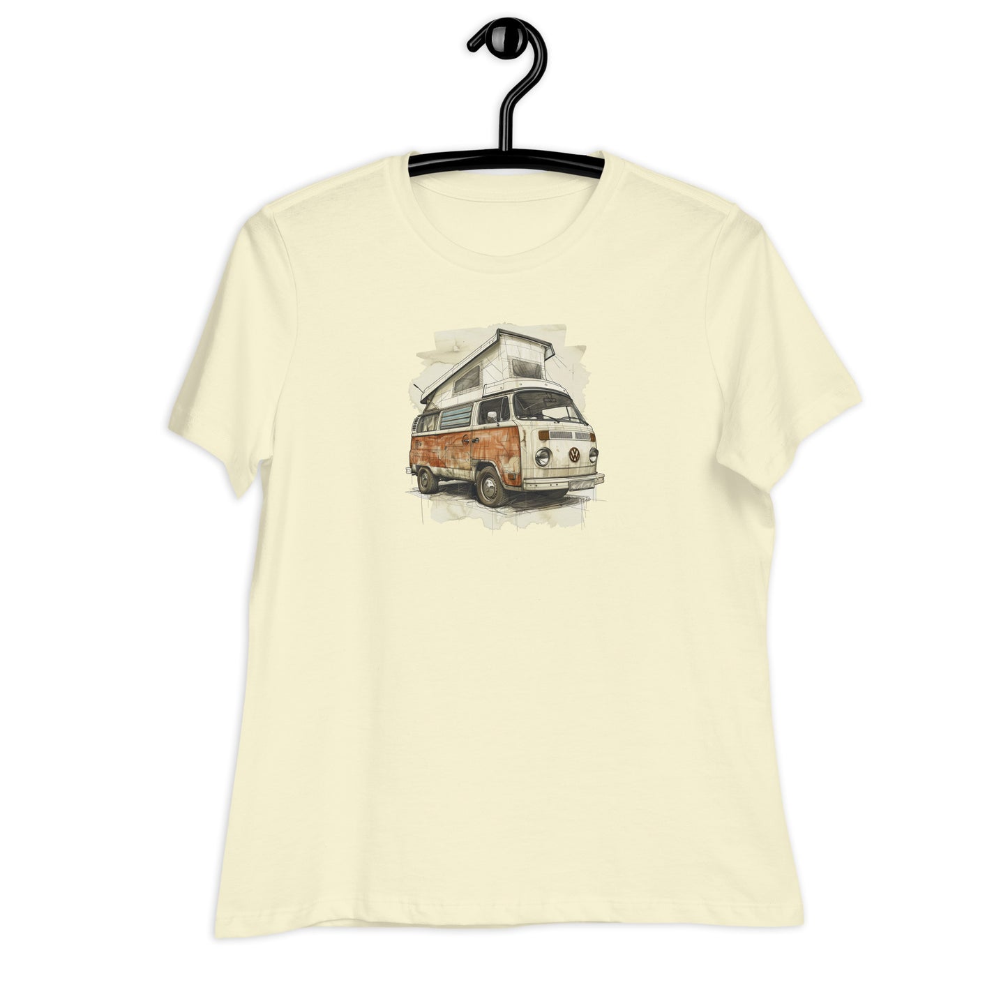 T-shirt pour Femme "camping-car"