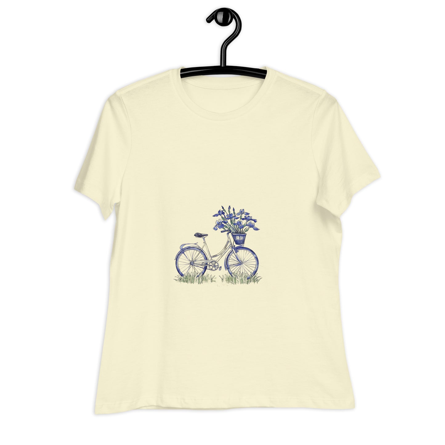 T-shirt pour Femme "cueillette d'iris"