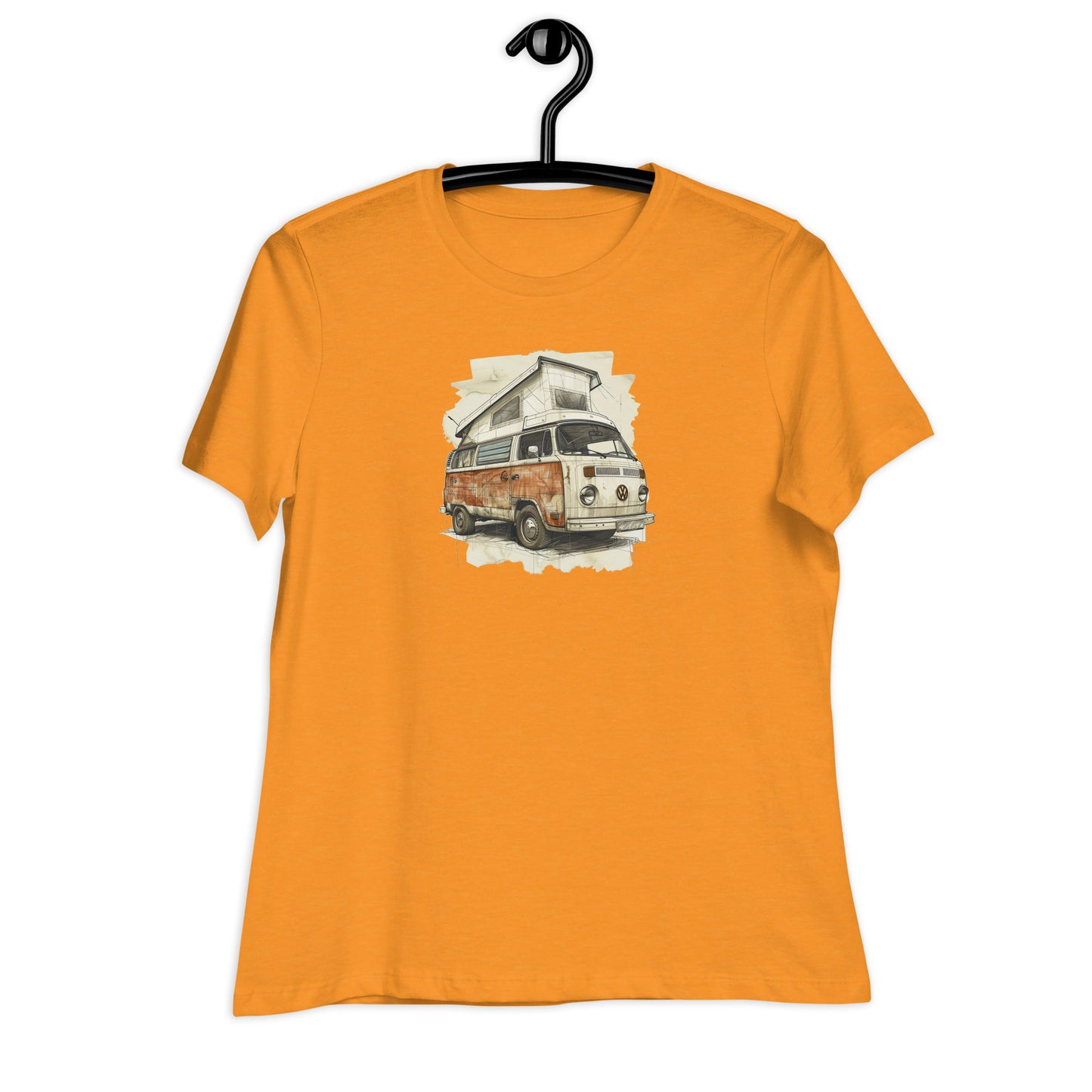 T-shirt pour Femme "camping-car"