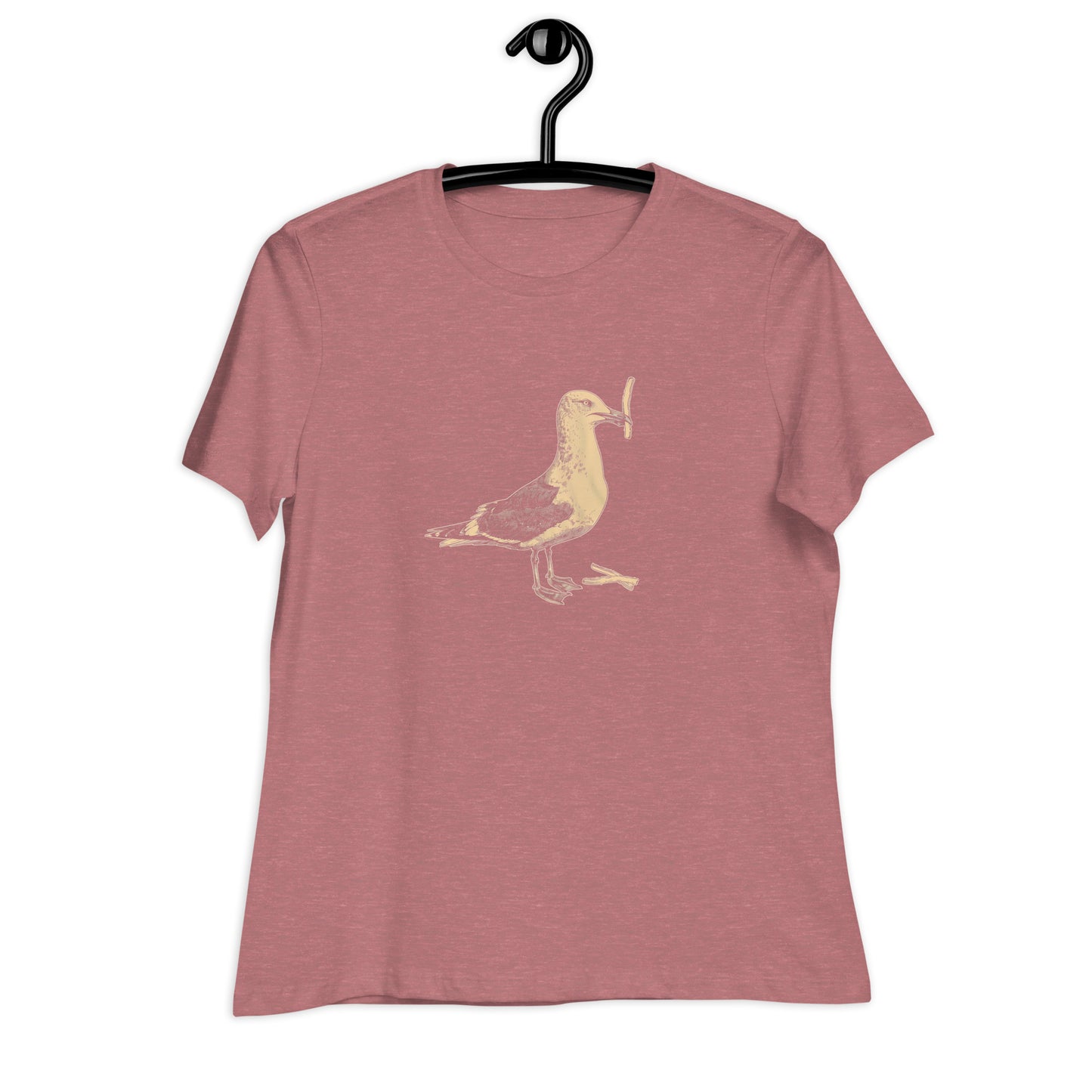 T-shirt pour Femme "mouette et frites"