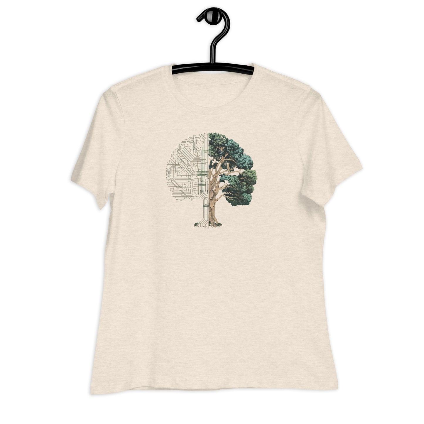 T-shirt pour Femme "arbre électronique"