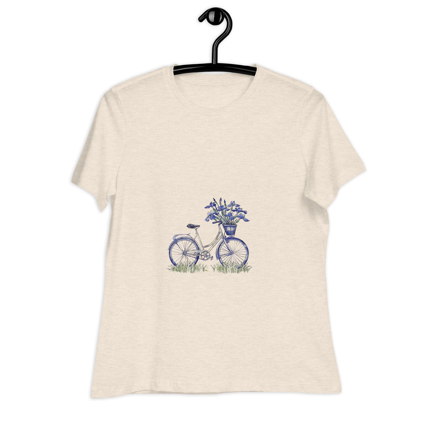 T-shirt pour Femme "cueillette d'iris"