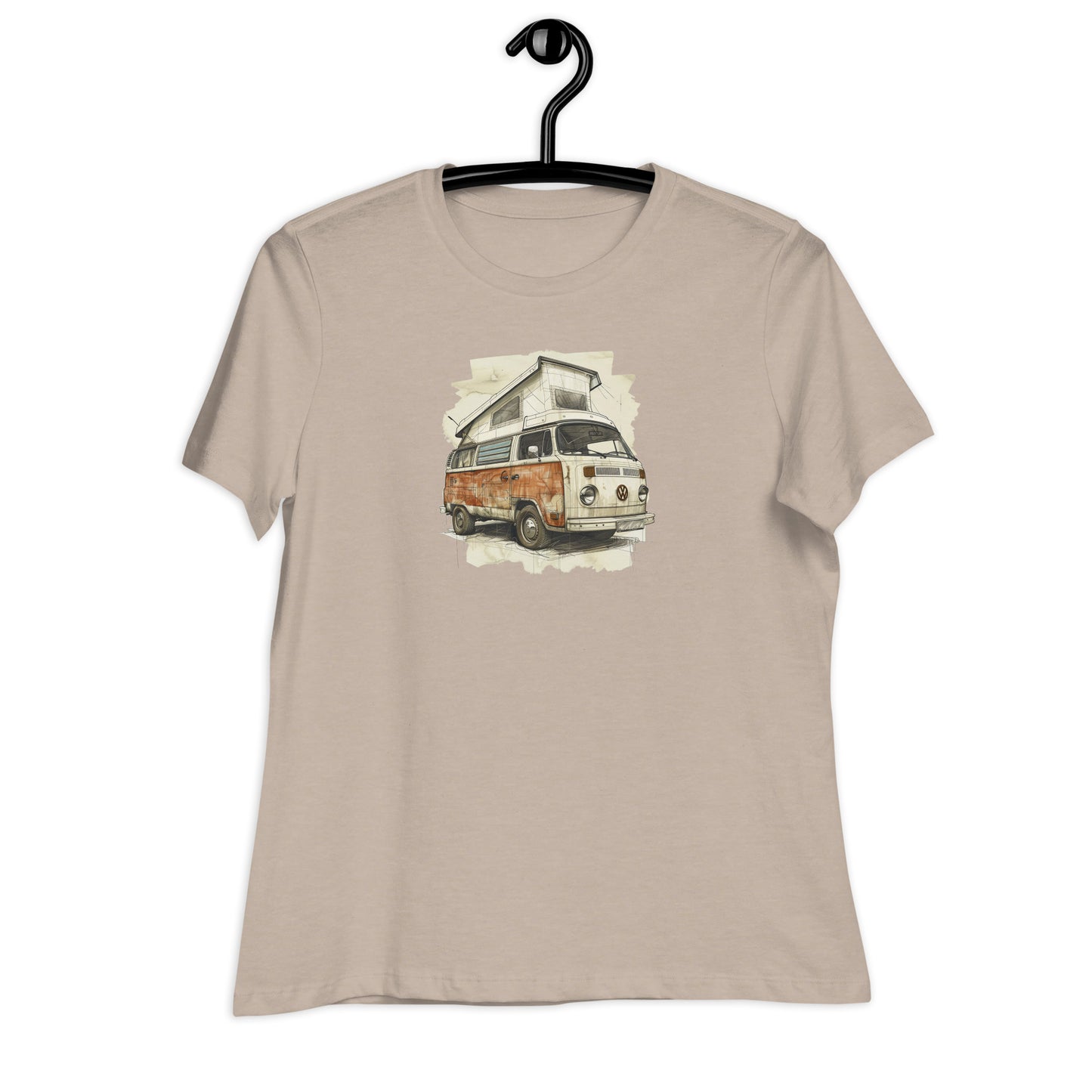 T-shirt pour Femme "camping-car"