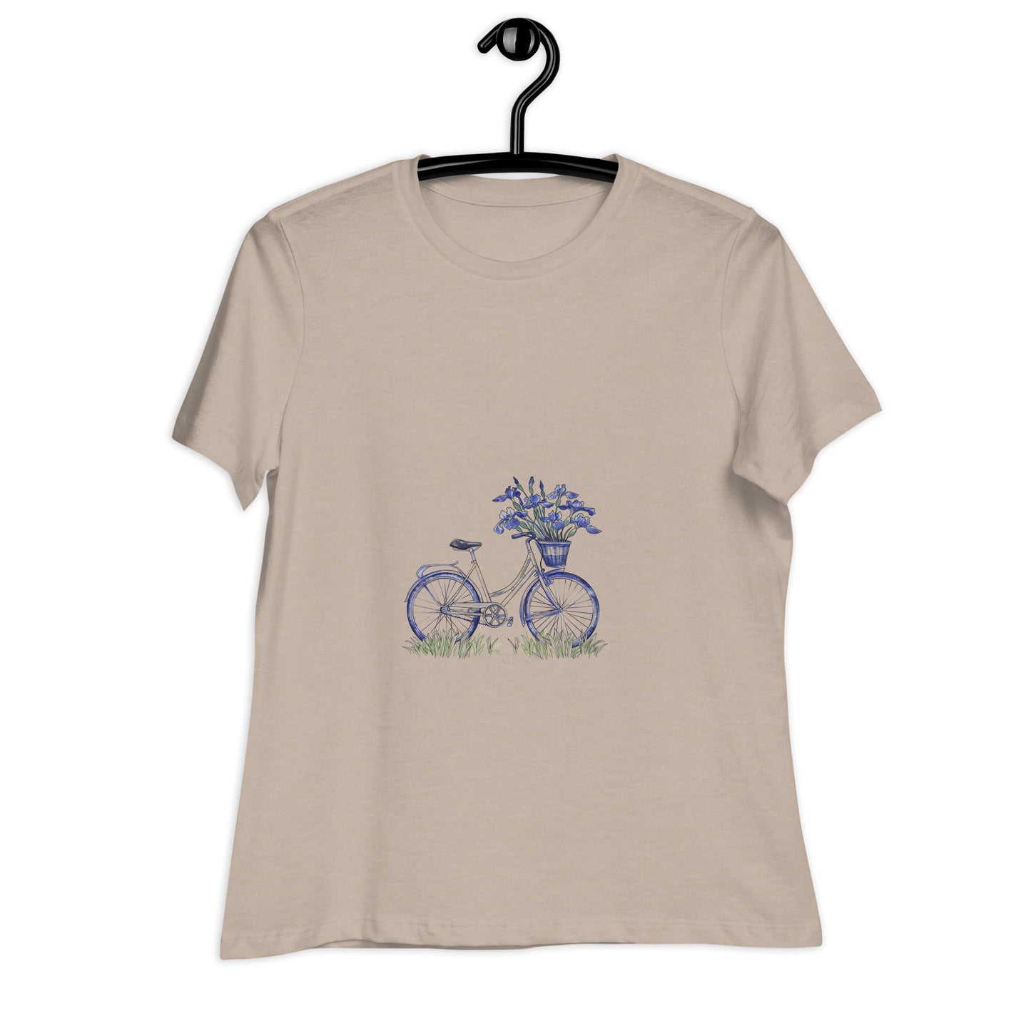 T-shirt pour Femme "cueillette d'iris"