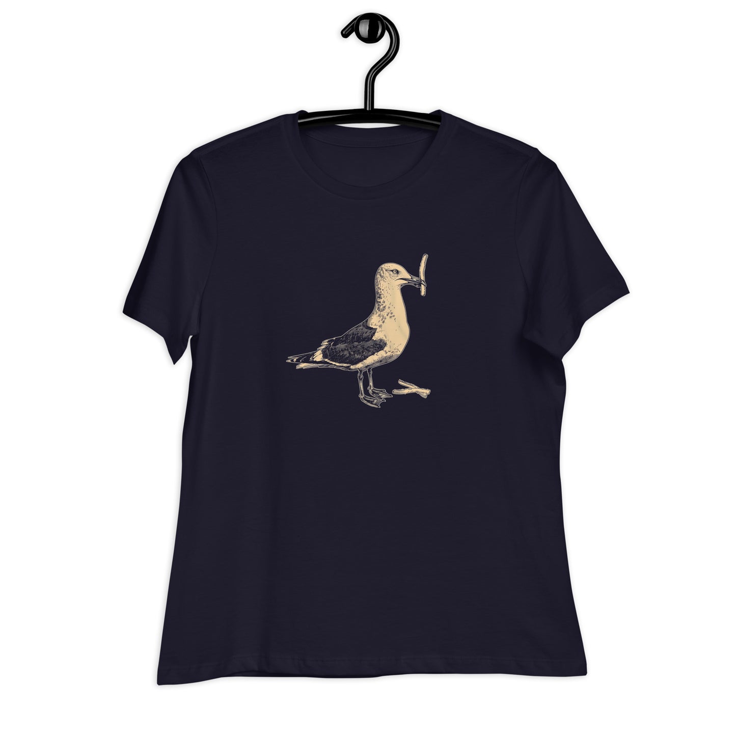 T-shirt pour Femme "mouette et frites"