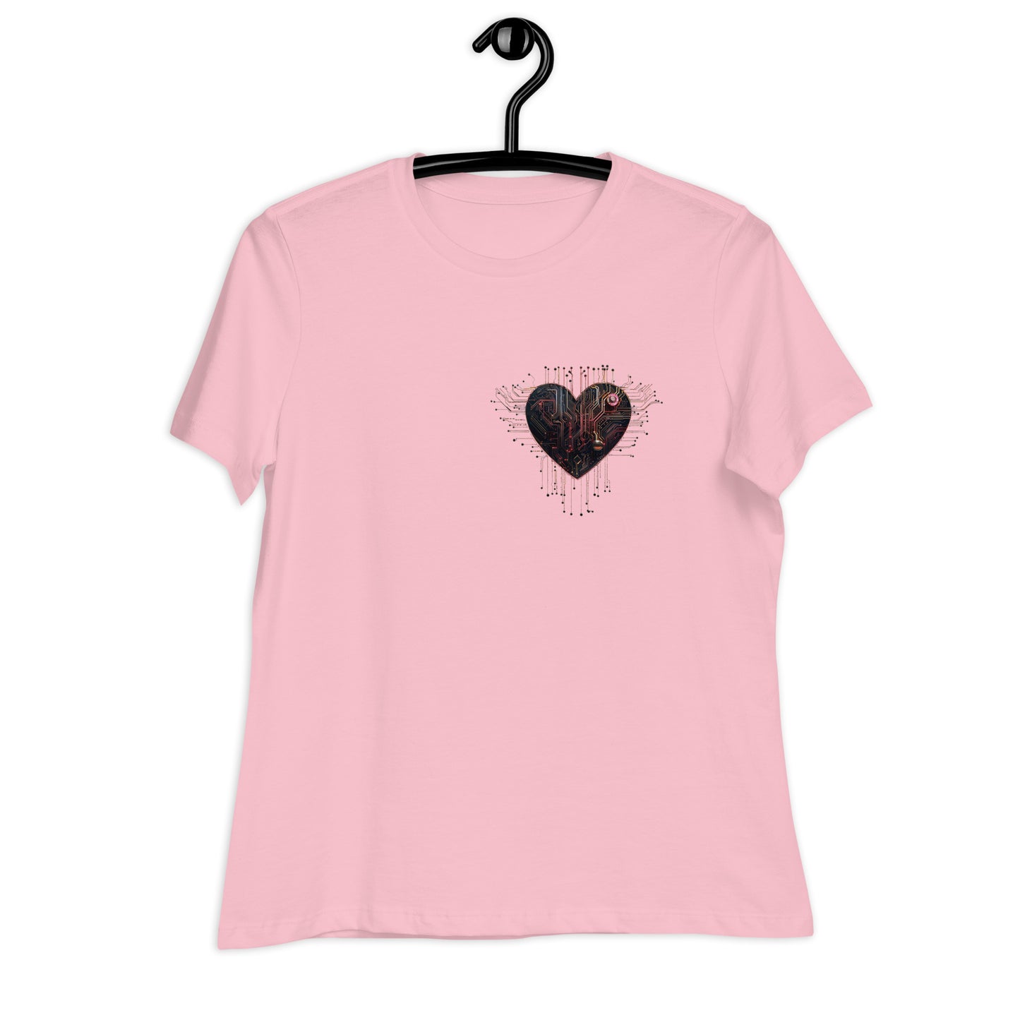 T-shirt pour Femme "coeur électronique"