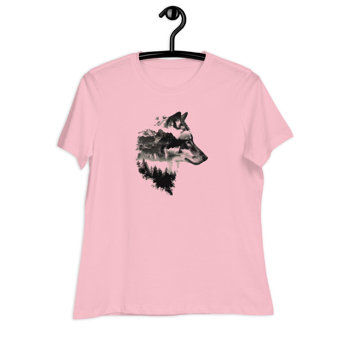 T-shirt pour Femme "loup des montagnes"