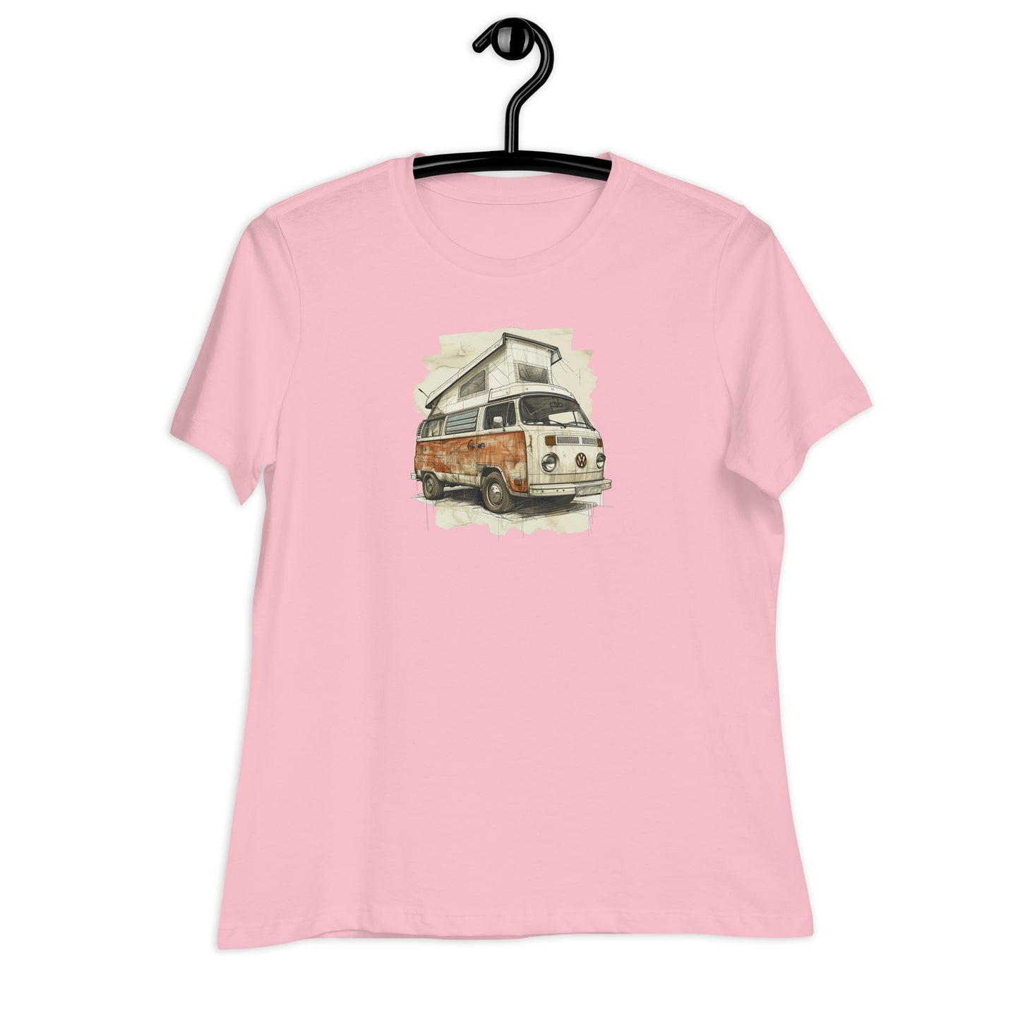 T-shirt pour Femme "camping-car"