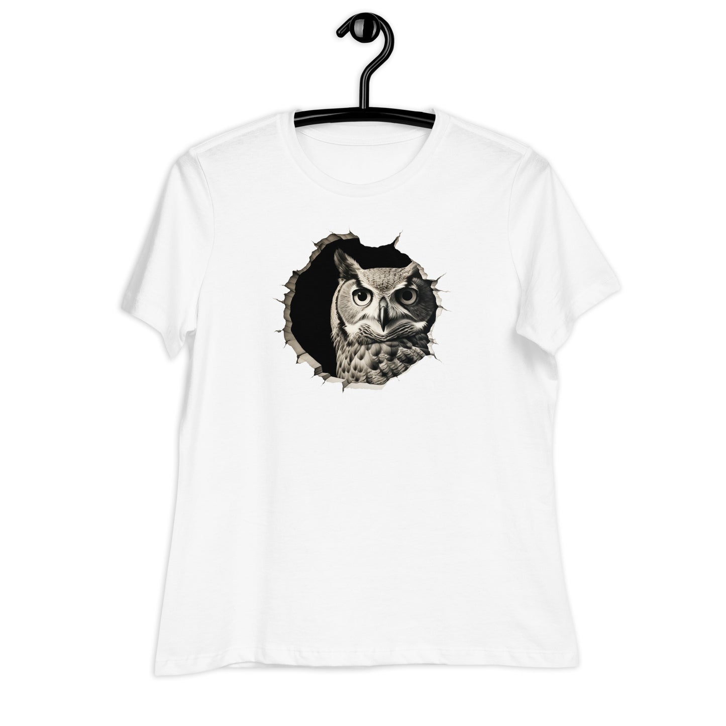 T-shirt pour Femme "hibou"