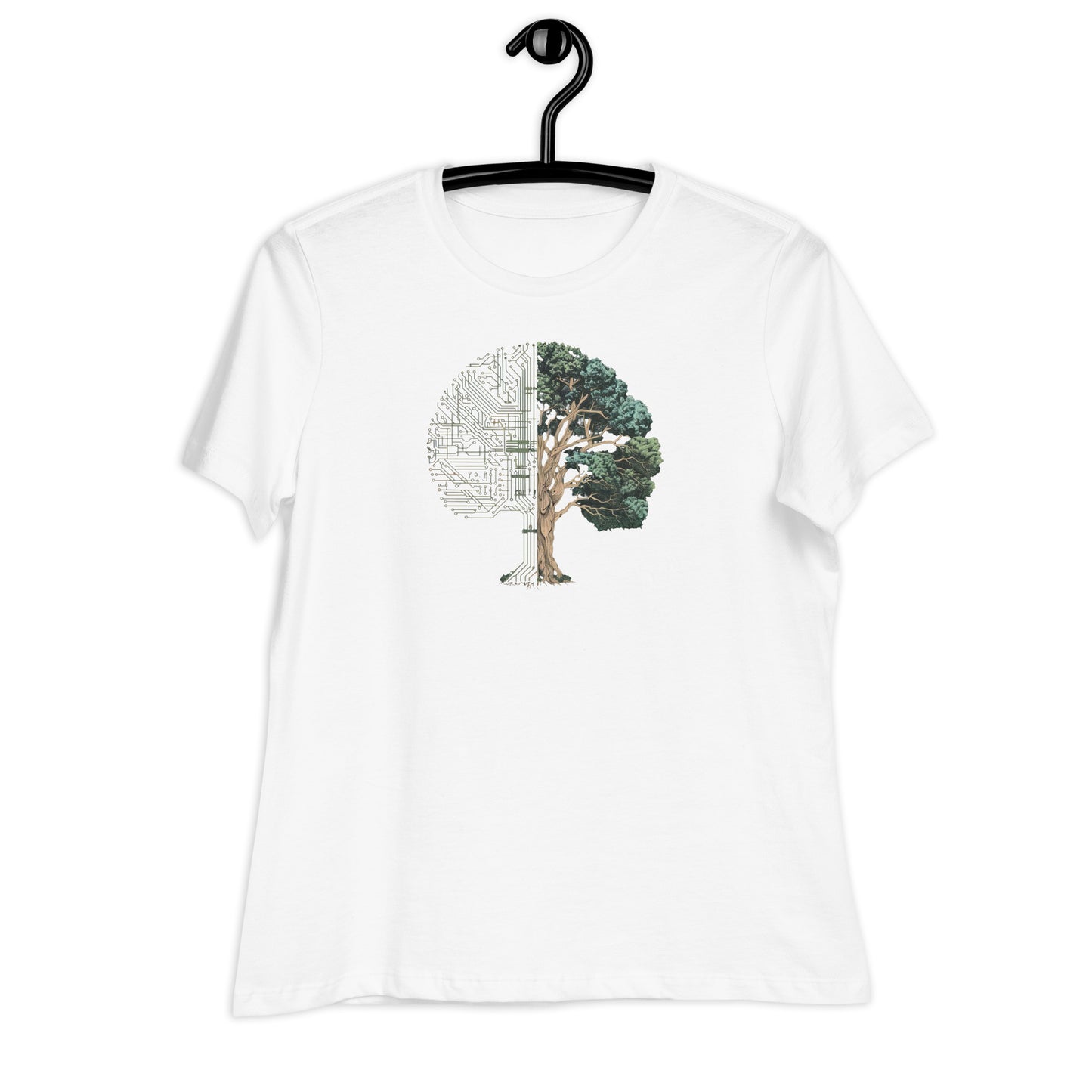 T-shirt pour Femme "arbre électronique"