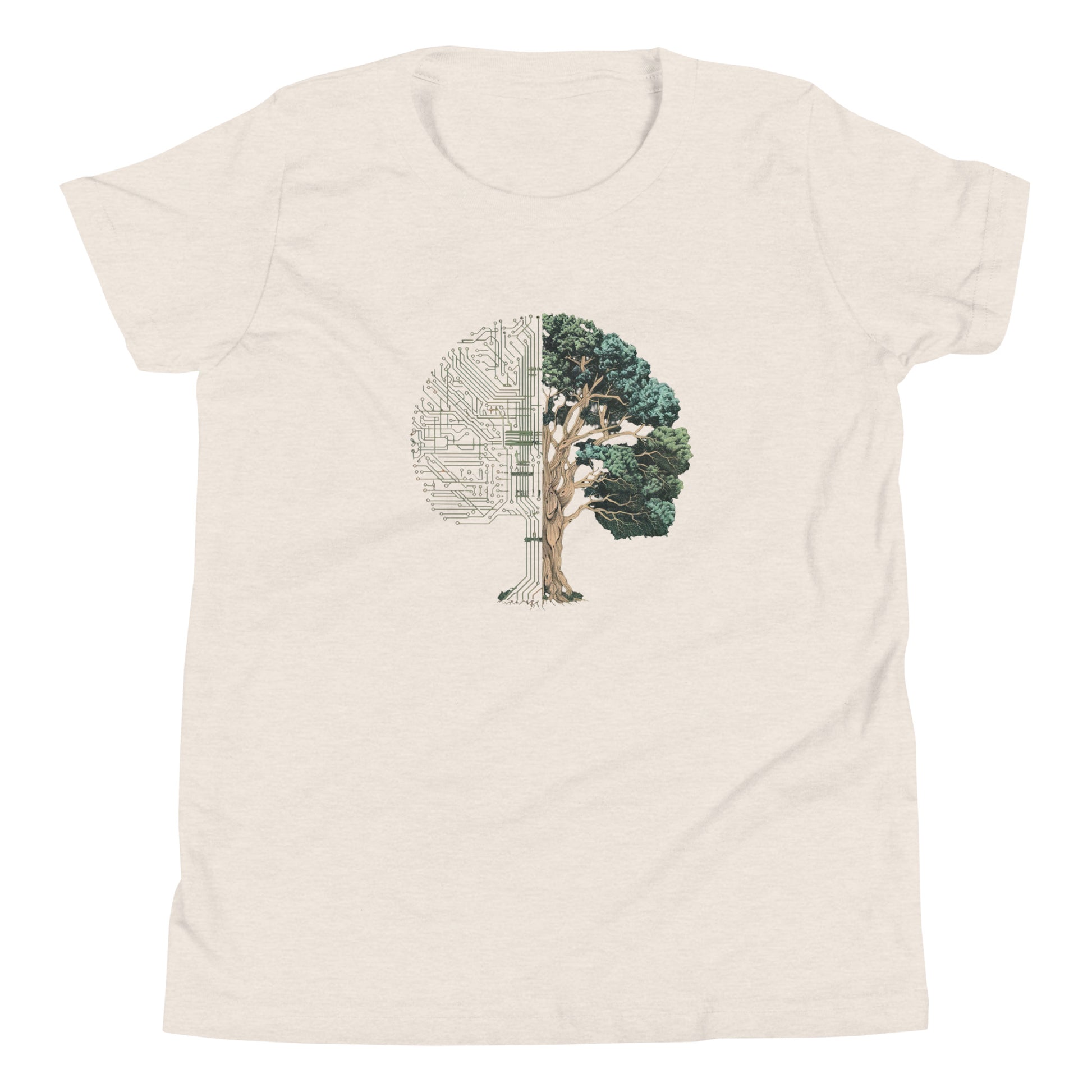 T-shirt québécois "circuit arboricole" pour jeune - dust