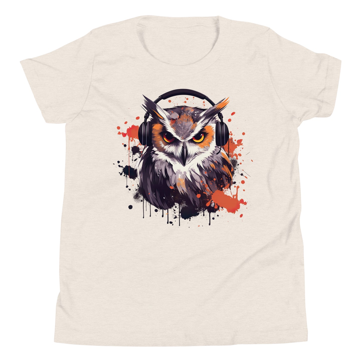 T-shirt québécois "hibou cool" pour jeune